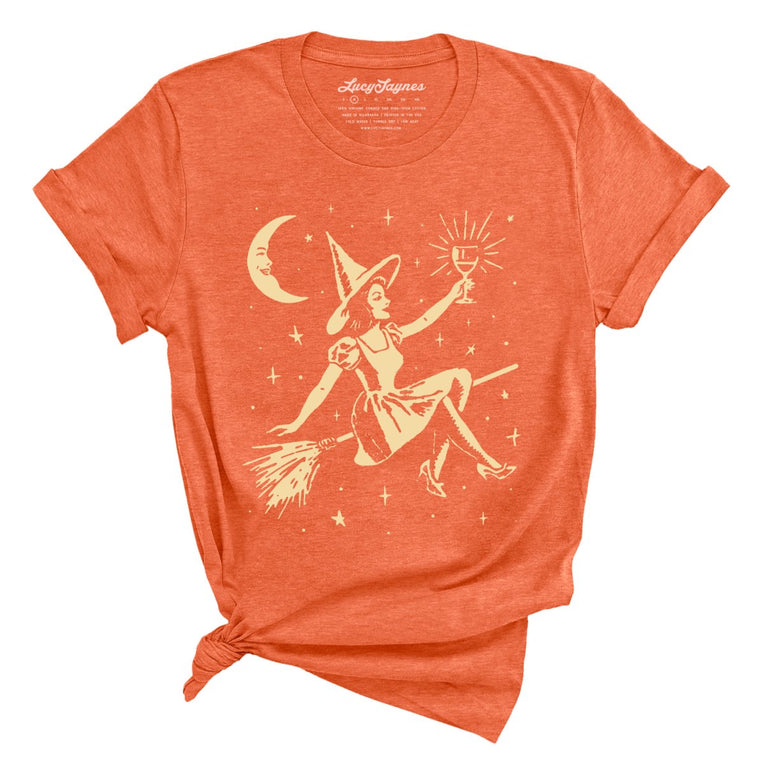 Witchy Wine - Heather Orange - Full Front