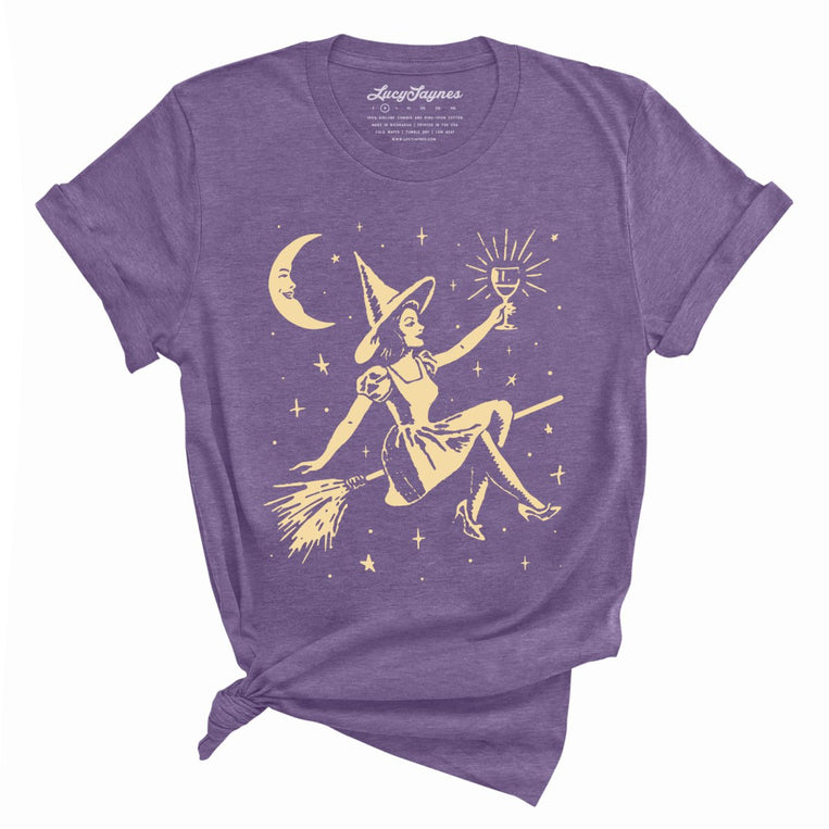 Witchy Wine - Heather Team Purple - Full Front