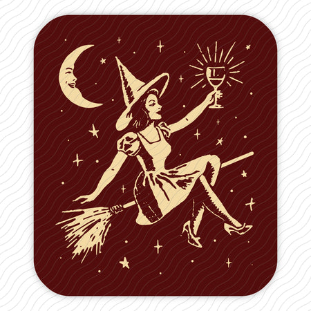 Witchy Wine Sticker