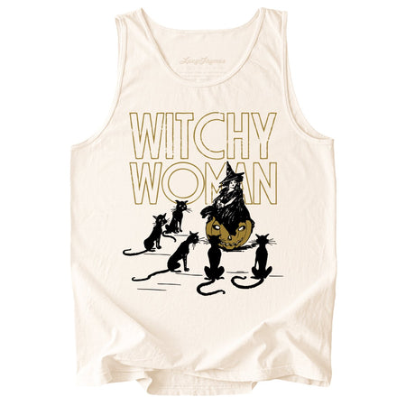 Witchy Woman Comfort Colors Tank Top