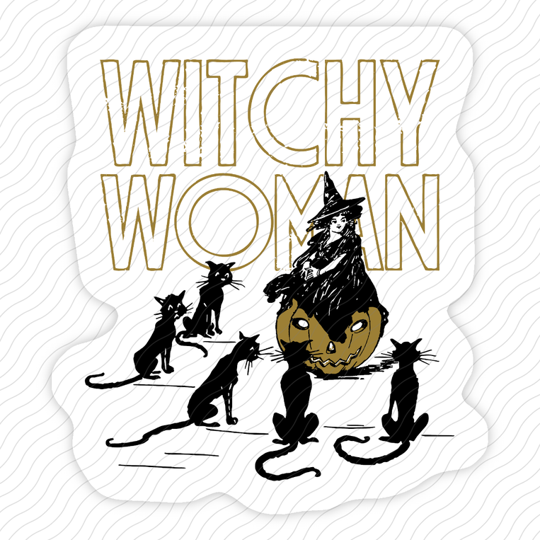 Witchy Woman - Sticker
