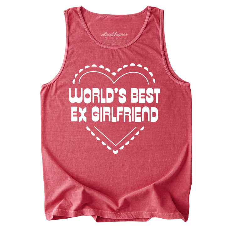 World's Best Ex Girlfriend Comfort Colors Tank Top