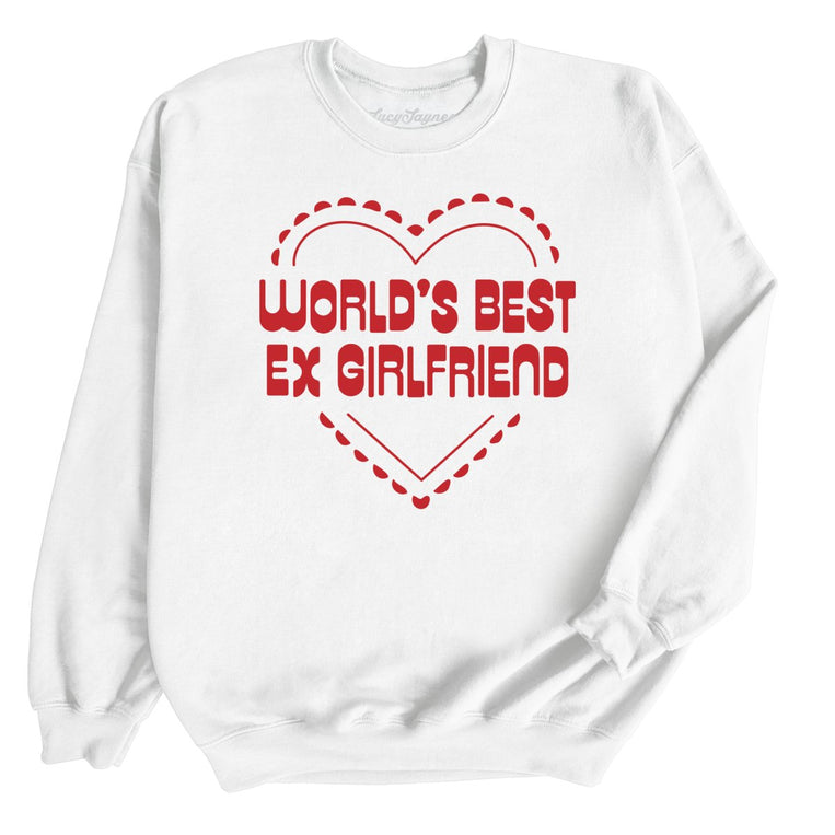 World's Best Ex Girlfriend - White - Front