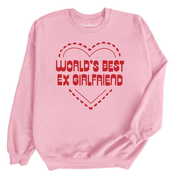 World's Best Ex Girlfriend - Light Pink - Front