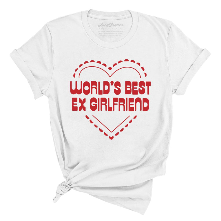 World's Best Ex Girlfriend - White - Front