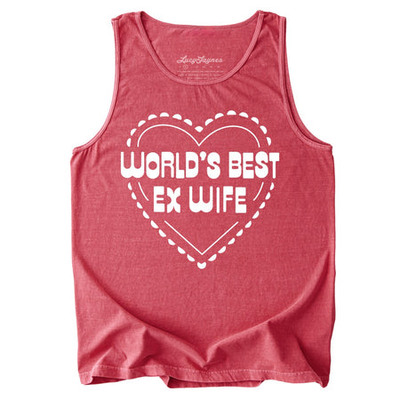 World's Best Ex Wife Comfort Colors Tank Top
