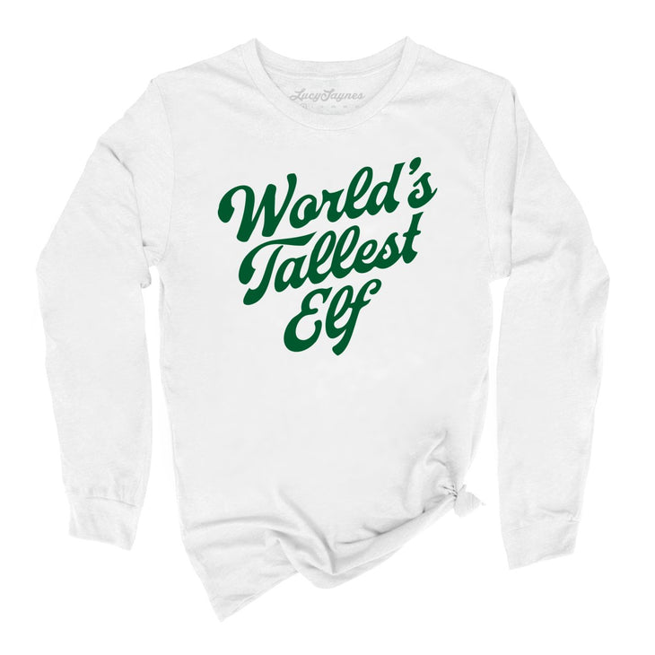 World's Tallest Elf Long Sleeve Tee