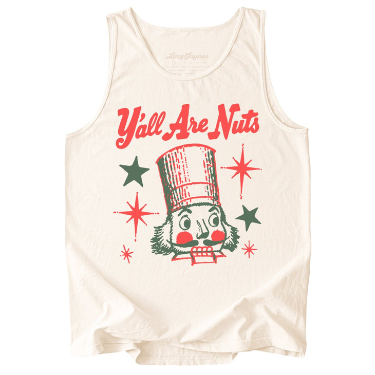 Y'all Are Nuts Comfort Colors Tank Top