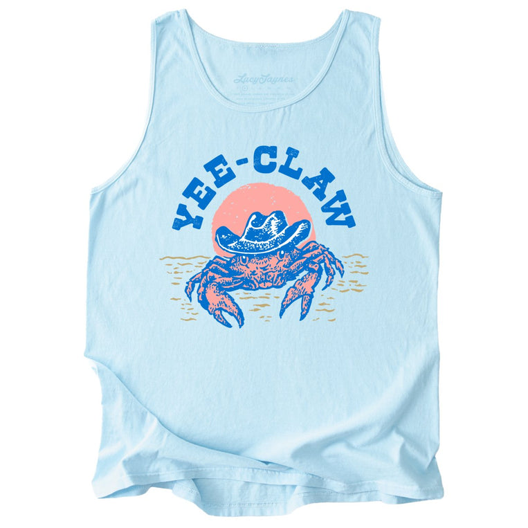 Yee Claw Comfort Colors Graphic Tank Top