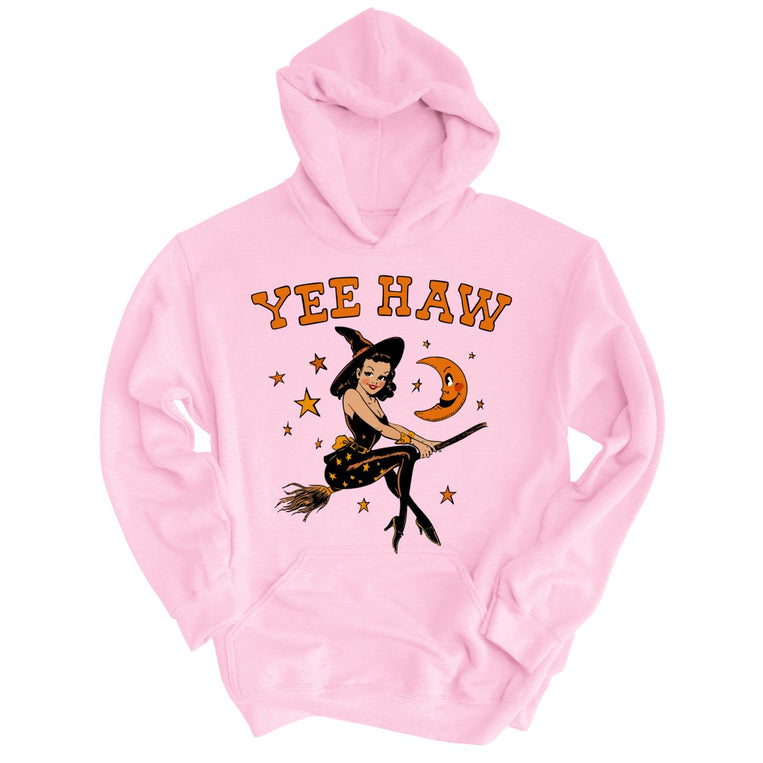 Yee Haw Witch. - Light Pink - Full Front