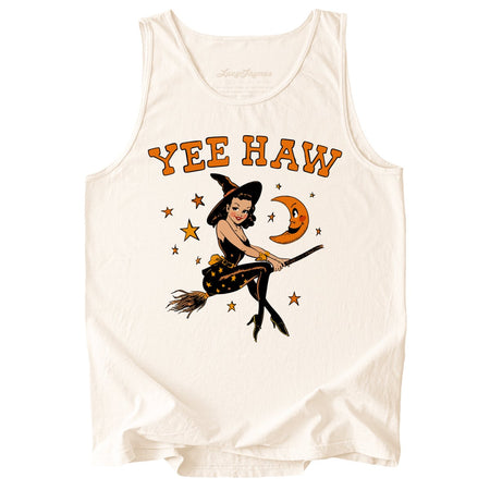 Yee Haw Witch Comfort Colors Tank Top