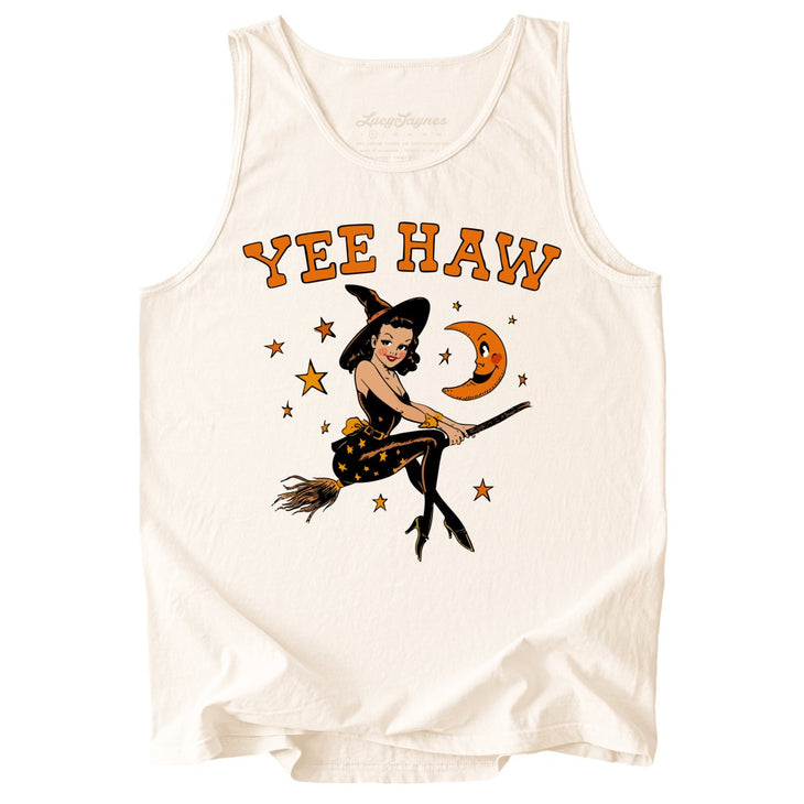 Yee Haw Witch Comfort Colors Tank Top