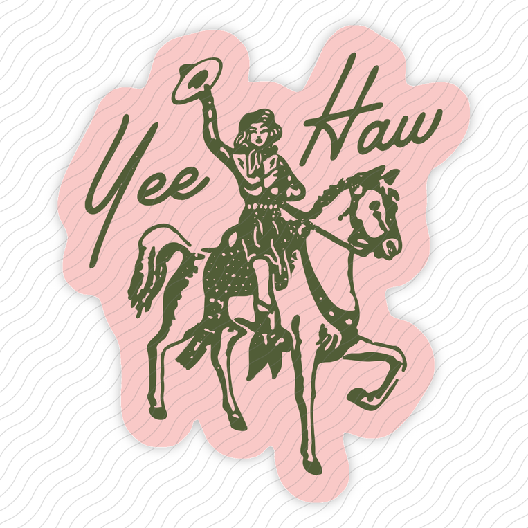 Yee Haw - Sticker