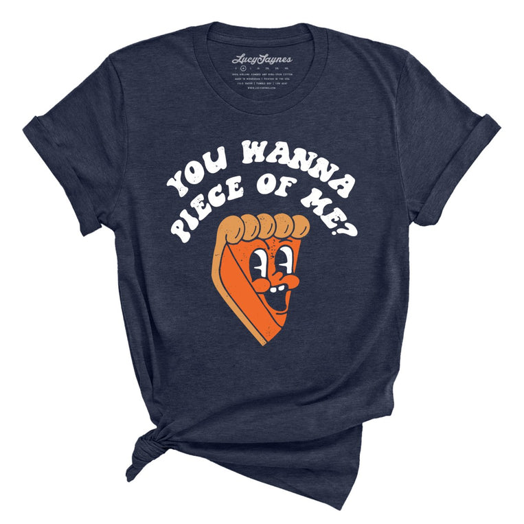 You Wanna Piece Of Me - Heather Midnight Navy - Full Front