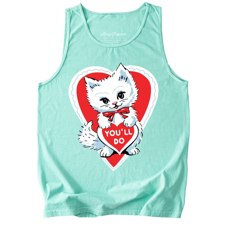 You'll Do Comfort Colors Graphic Tank Top - Island Reef