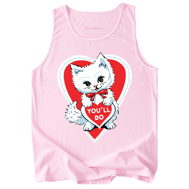 You'll Do Comfort Colors Graphic Tank Top - Blossom