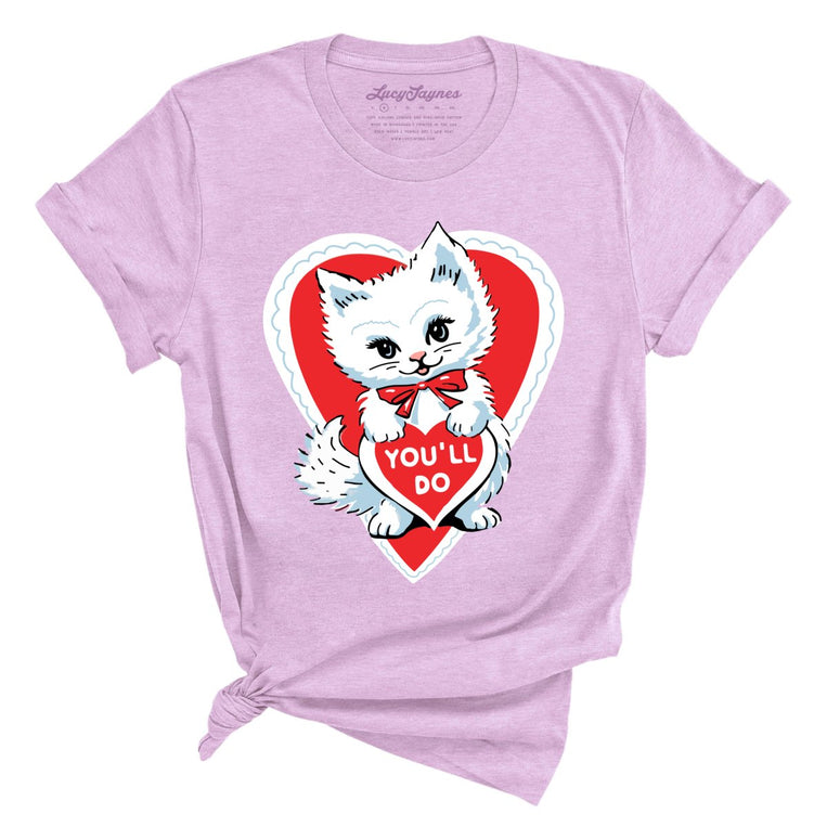 You'll Do - Heather Prism Lilac - Unisex T-Shirt
