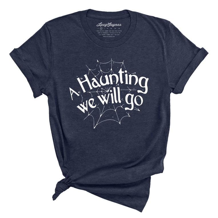 A Haunting We Will Go - Heather Midnight Navy - Full Front