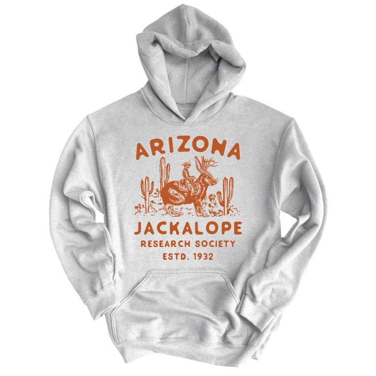 Arizona Jackalope Research Society - Grey Heather - Full Front