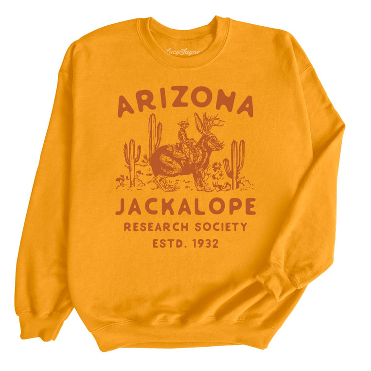 Arizona Jackalope Research Society - Gold - Full Front