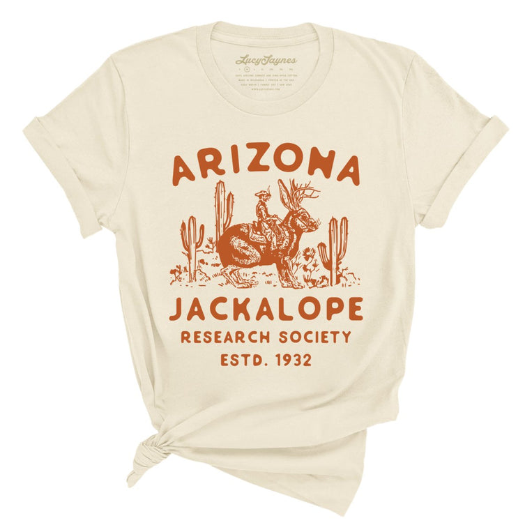 Arizona Jackalope Research Society - Soft Cream - Full Front