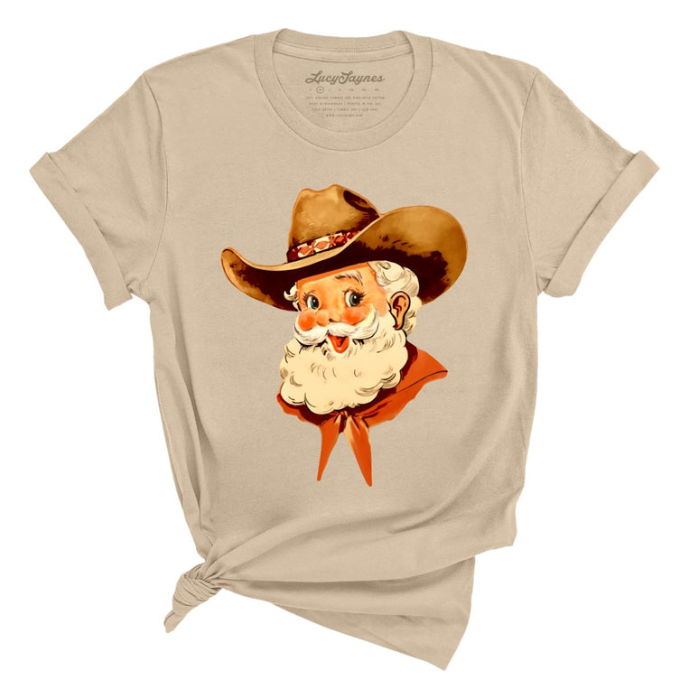 Cowboy Santa - Tan - Full Front