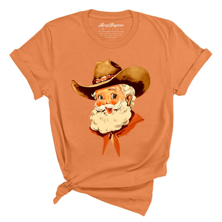Cowboy Santa - Burnt Orange - Full Front