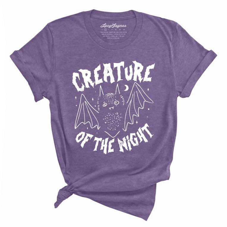 Creature of The Night - Heather Team Purple - Full Front