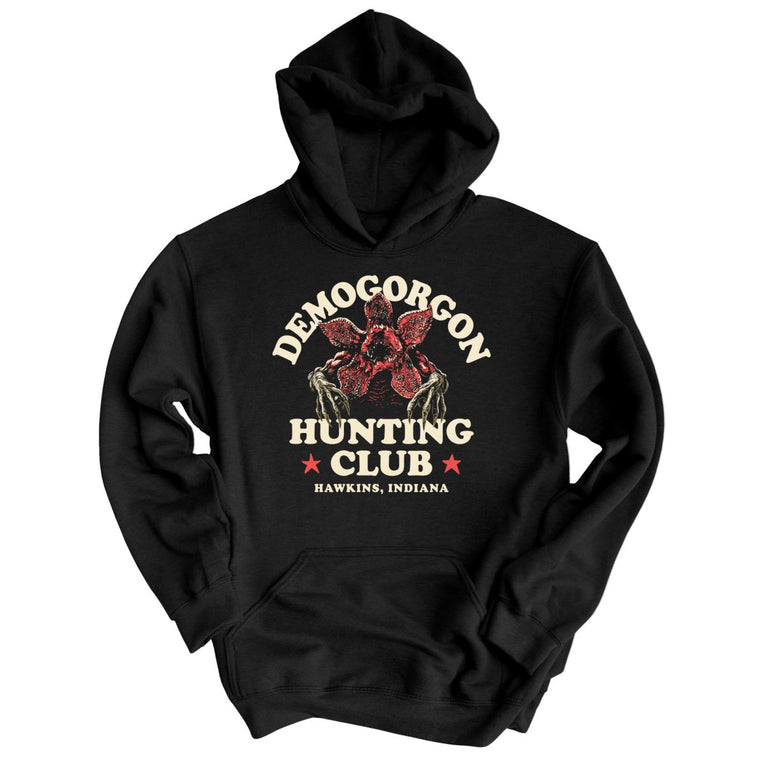 Demogorgon Hunting Club - Black - Full Front