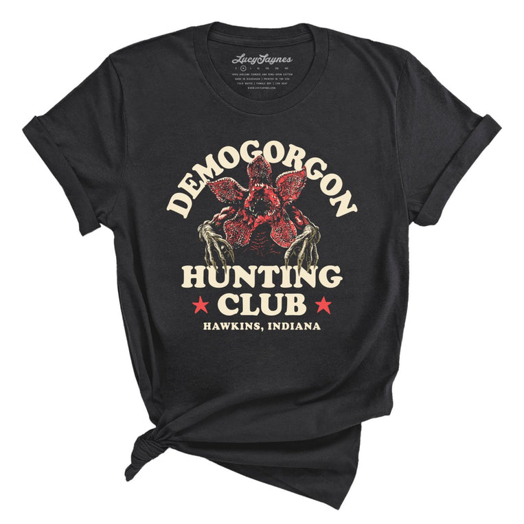 Demogorgon Hunting Club - Dark Grey - Full Front