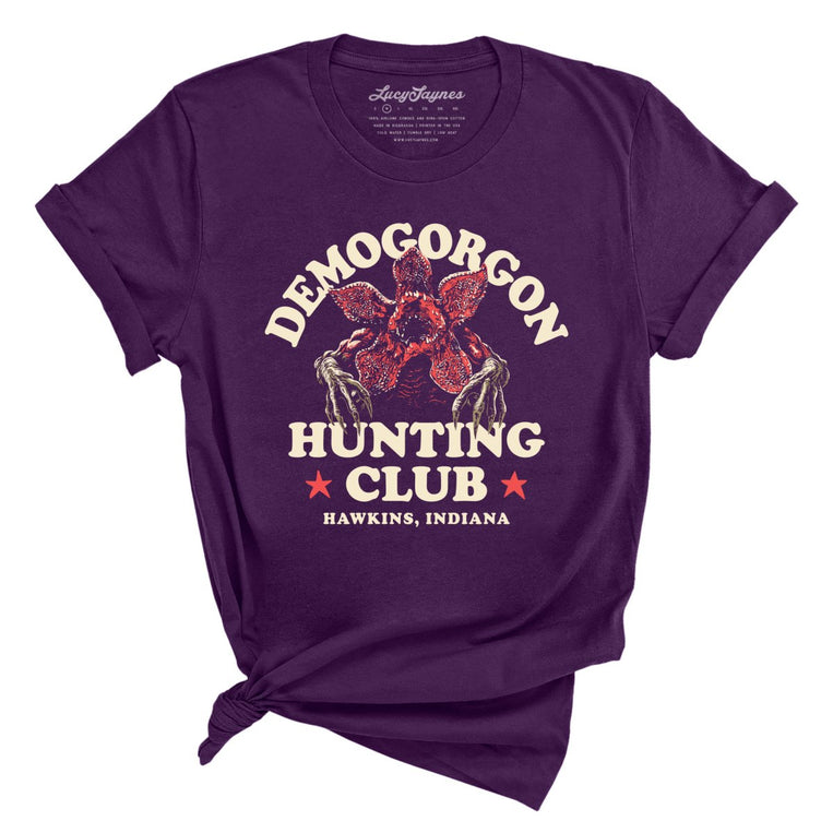 Demogorgon Hunting Club - Team Purple - Full Front