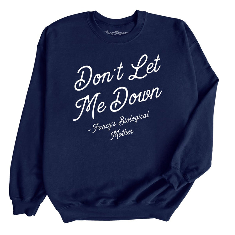 Don't Let Me Down - Navy - Full Front