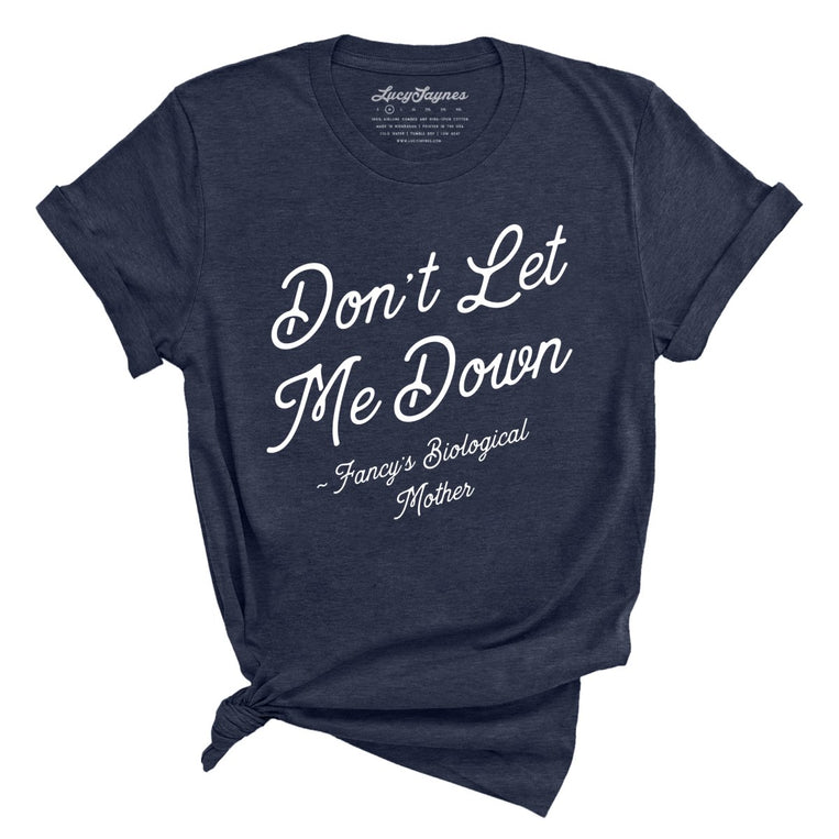 Don't Let Me Down - Heather Midnight Navy - Full Front