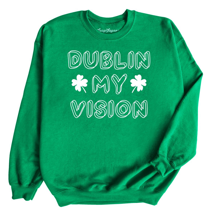 Dublin My Vision - Irish Green - Full Front