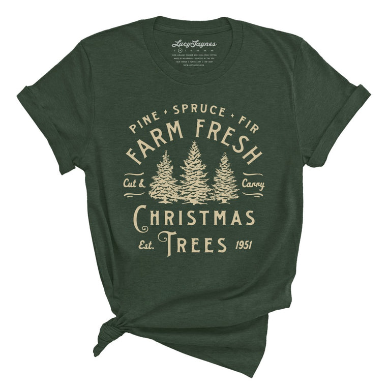 Farm Fresh Christmas Trees - Heather Forest - Full Front