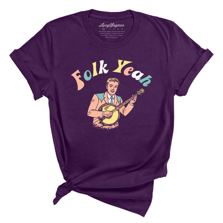 Folk Yeah - Team Purple - Full Front
