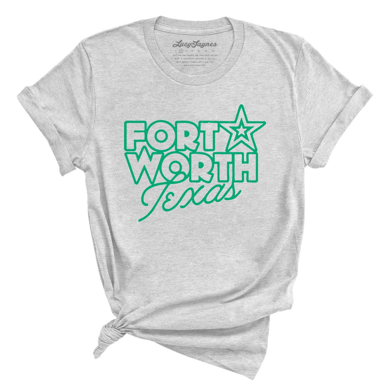 Fort Worth Texas - Athletic Heather - Full Front