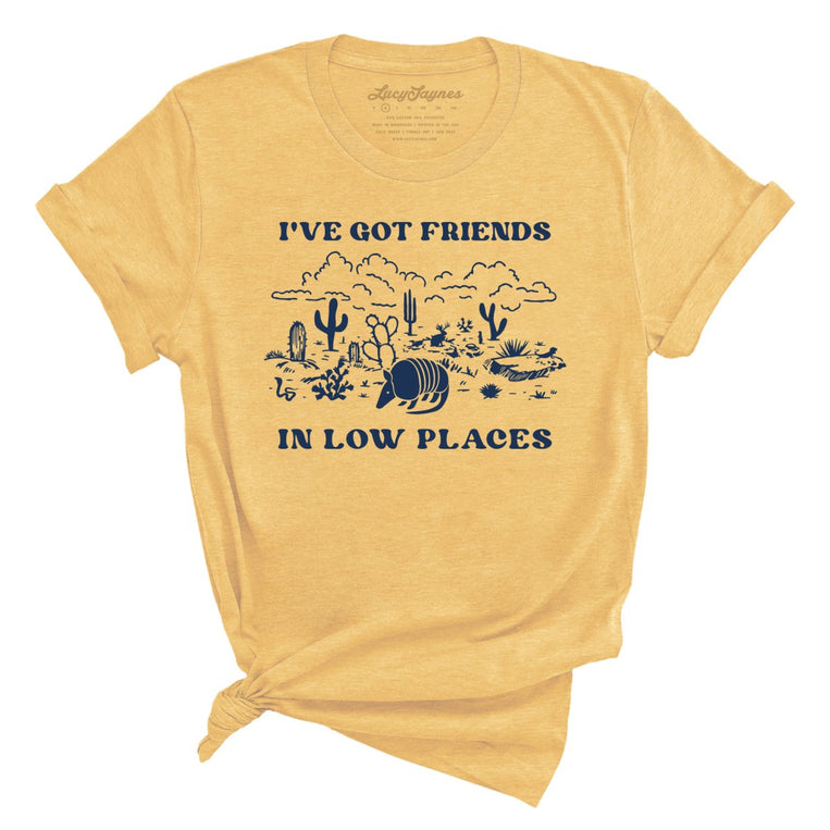 Friends in Low Places - Heather Yellow Gold - Full Front