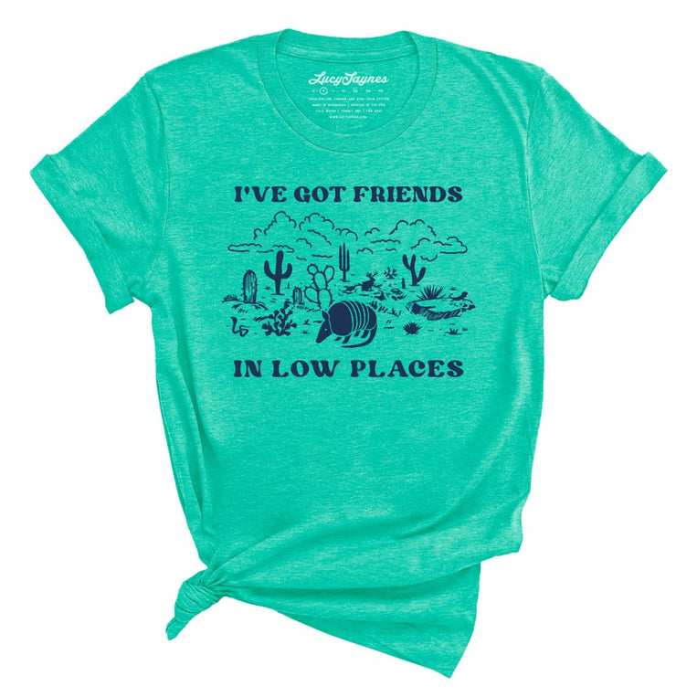 Friends in Low Places - Heather Sea Green - Full Front