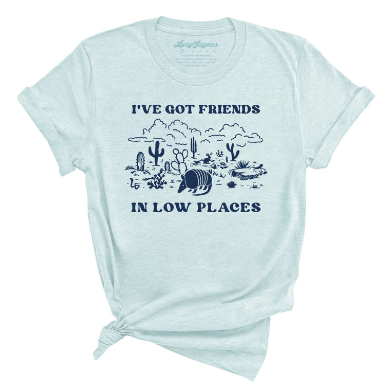 Friends in Low Places - Heather Ice Blue - Full Front