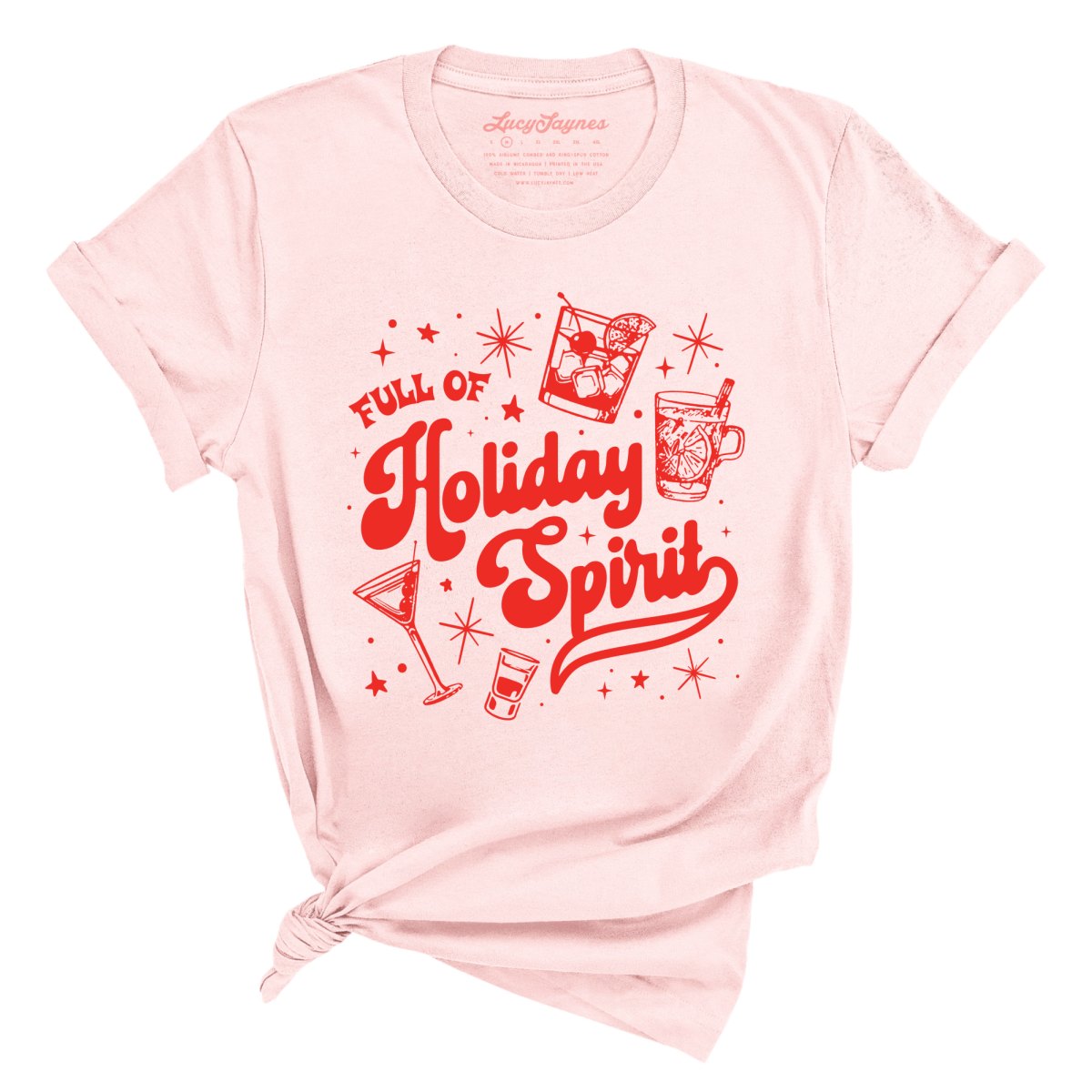 Full of Holiday Spirit Tee | Lucy Jaynes