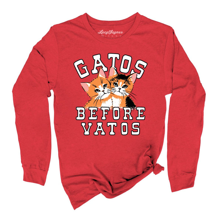 Gatos Before Vatos - Red - Full Front
