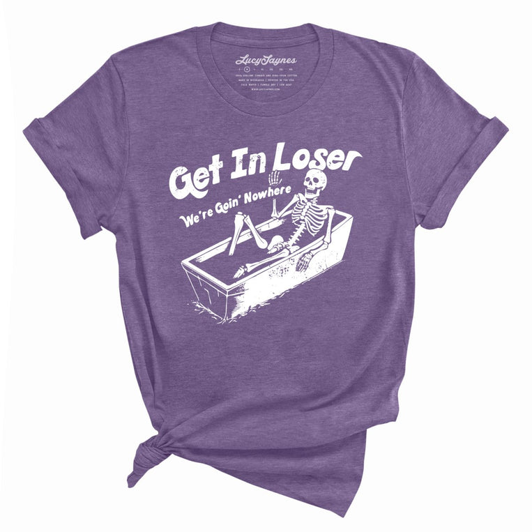 Get in Loser - Heather Team Purple - Full Front