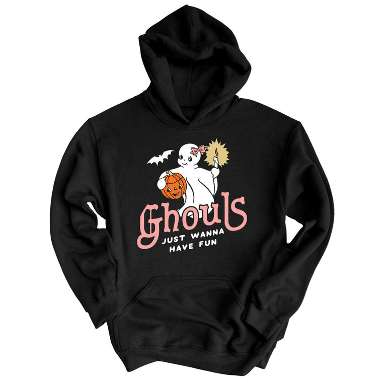 Ghouls Just Wanna Have Fun - Black - Full Front
