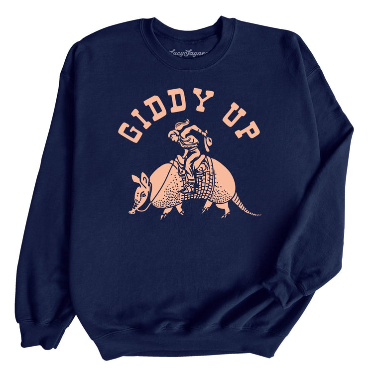 Giddy Up - Navy - Full Front