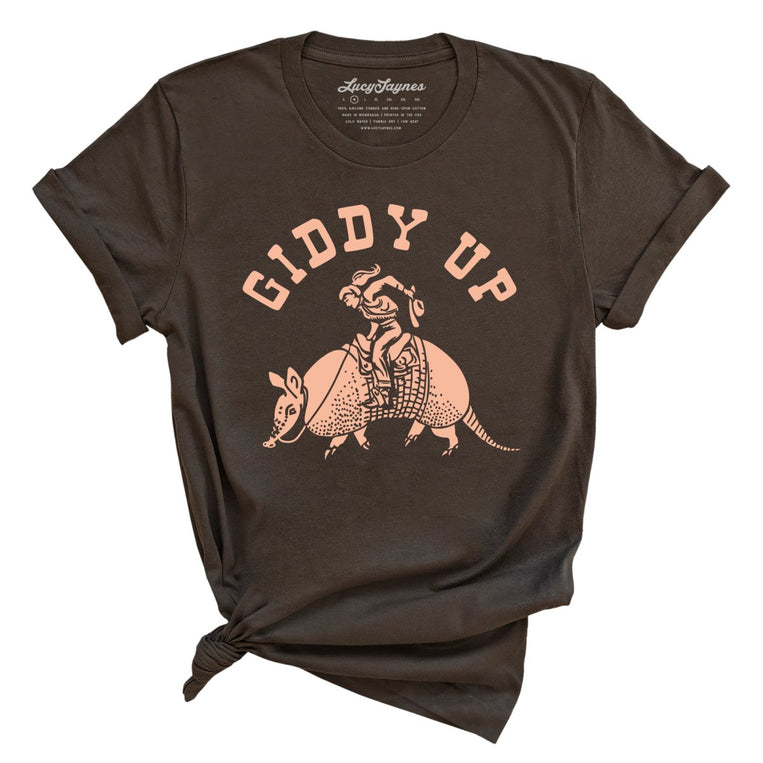 Giddy Up - Brown - Full Front