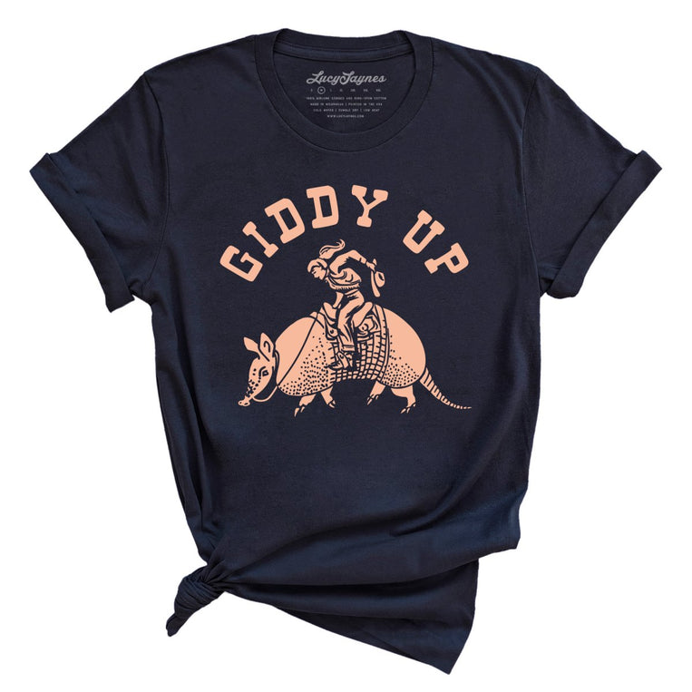 Giddy Up - Navy - Full Front