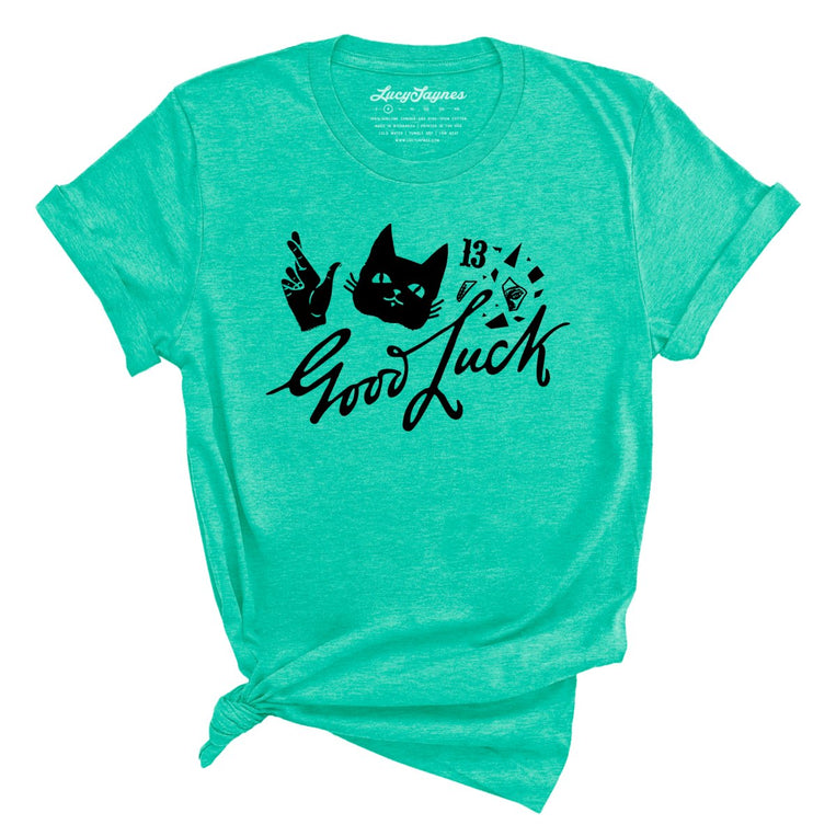 Good Luck - Heather Sea Green - Full Front