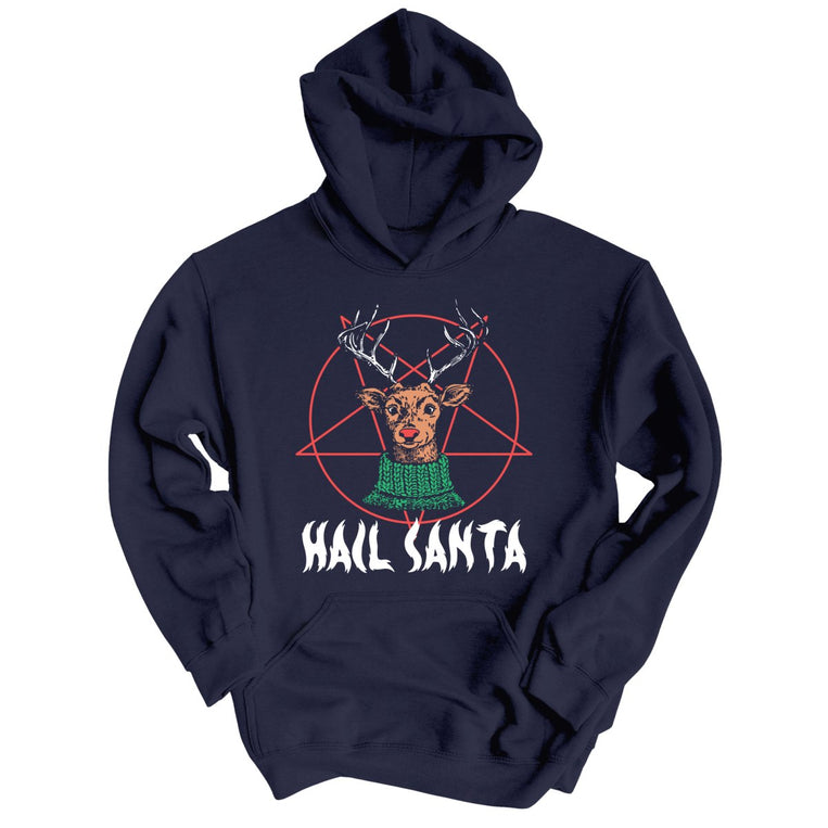 Hail Santa - Classic Navy - Full Front