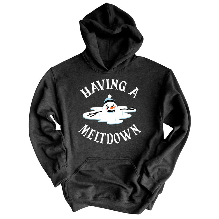 Having A Meltdown - Charcoal Heather - Full Front